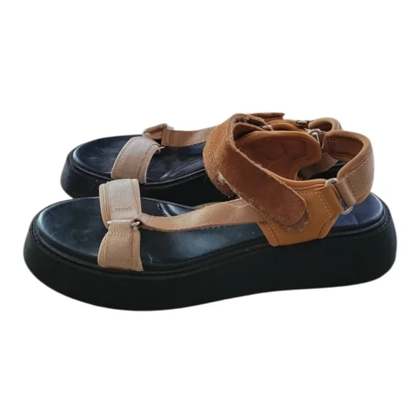 Zara Platform Sandals Size 40 - Picture 4 of 11